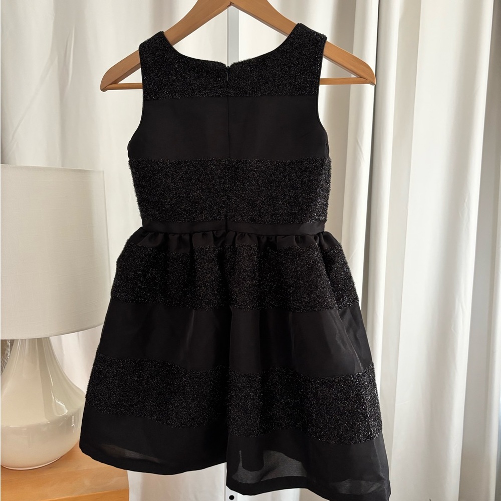Pippa & Julie Black Sparkle Kids Dress